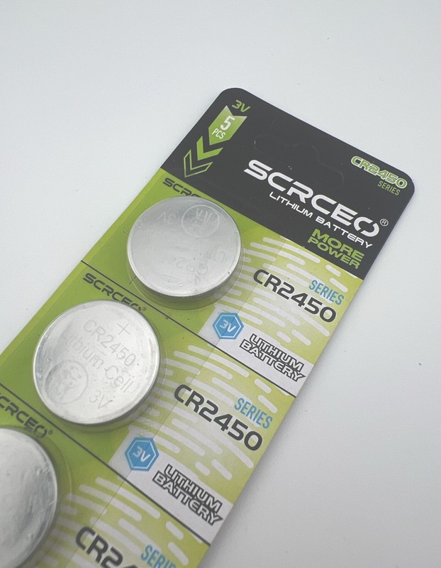 CR2450 3V LITHIUM BATTERY (5 PACK EXP 12/29) DL2450 US
