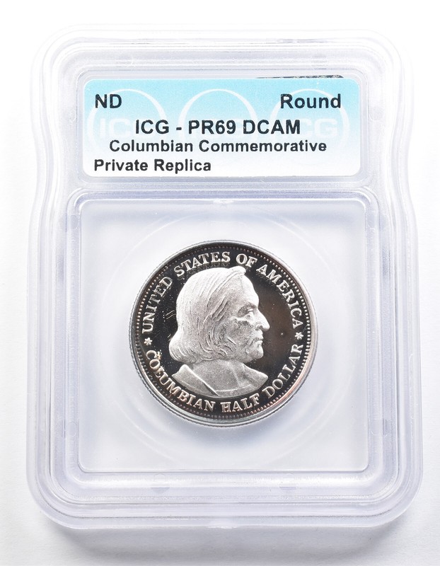1892 Columbian Half Dollar PR69 ICG Museum Gallery Strike *1288