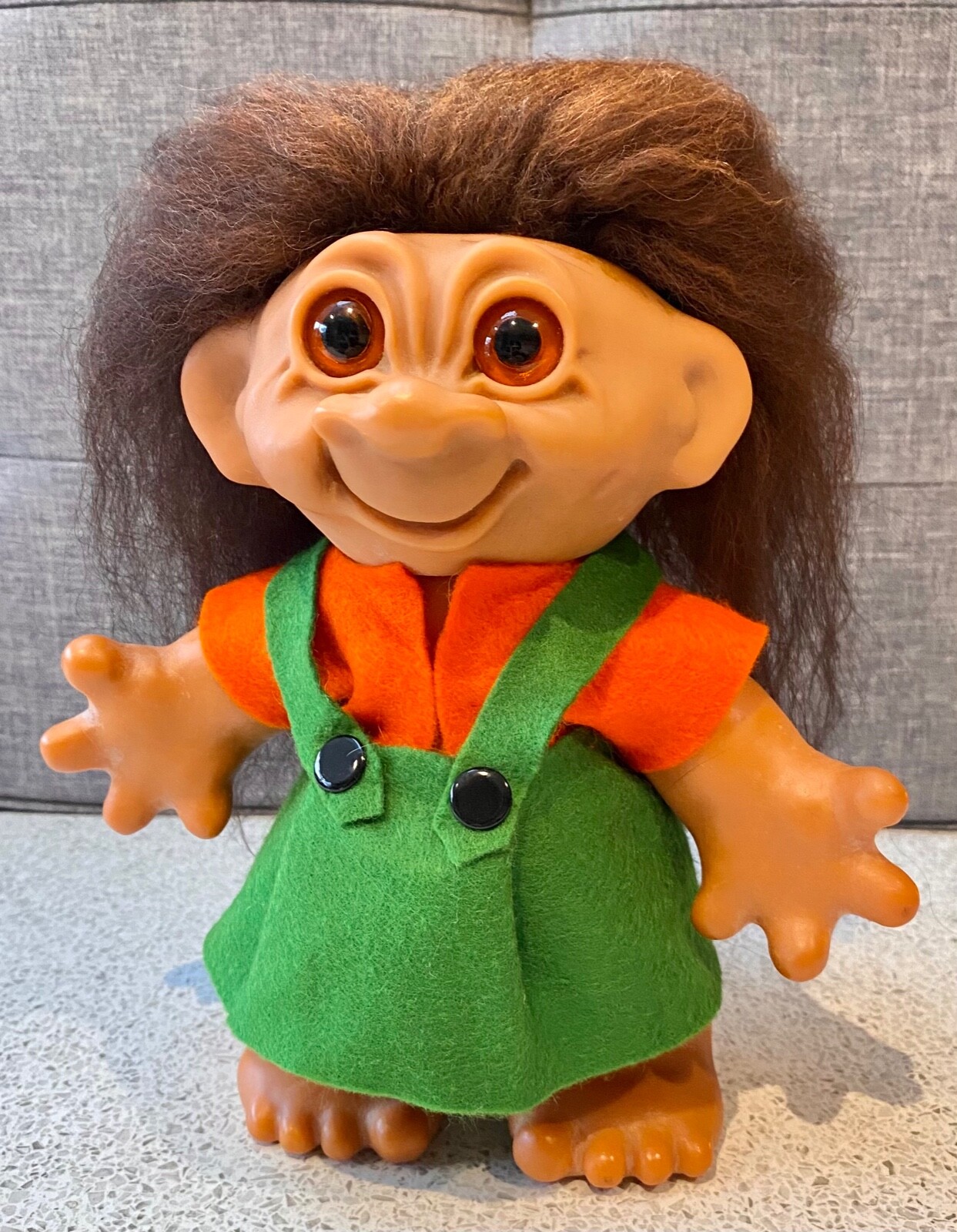 2 DAM Things Denmark Large 16 Christmas Trolls ドール 人形 フィギュア Large Dam Troll Doll - Etsy Denmark