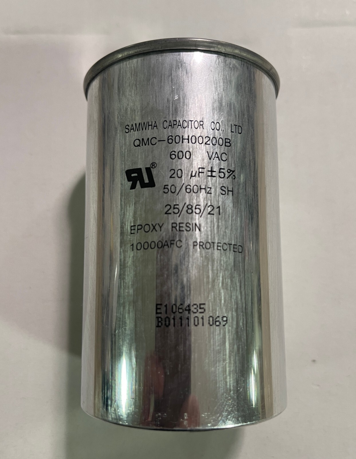Kadapat（LP+7inch）ガムラン×エレクトロニクス NEW Samwha Capacitor QMC-60H00200B 600VAC 20uF Epoxy Resin