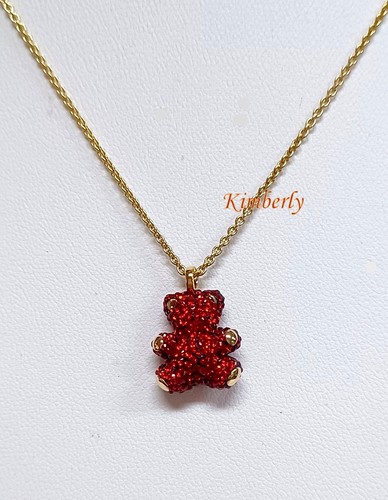 SWAROVSKI　Teddy ペンダント Teddy ペンダント, クリスタル・パール, クマ, マルチカラー