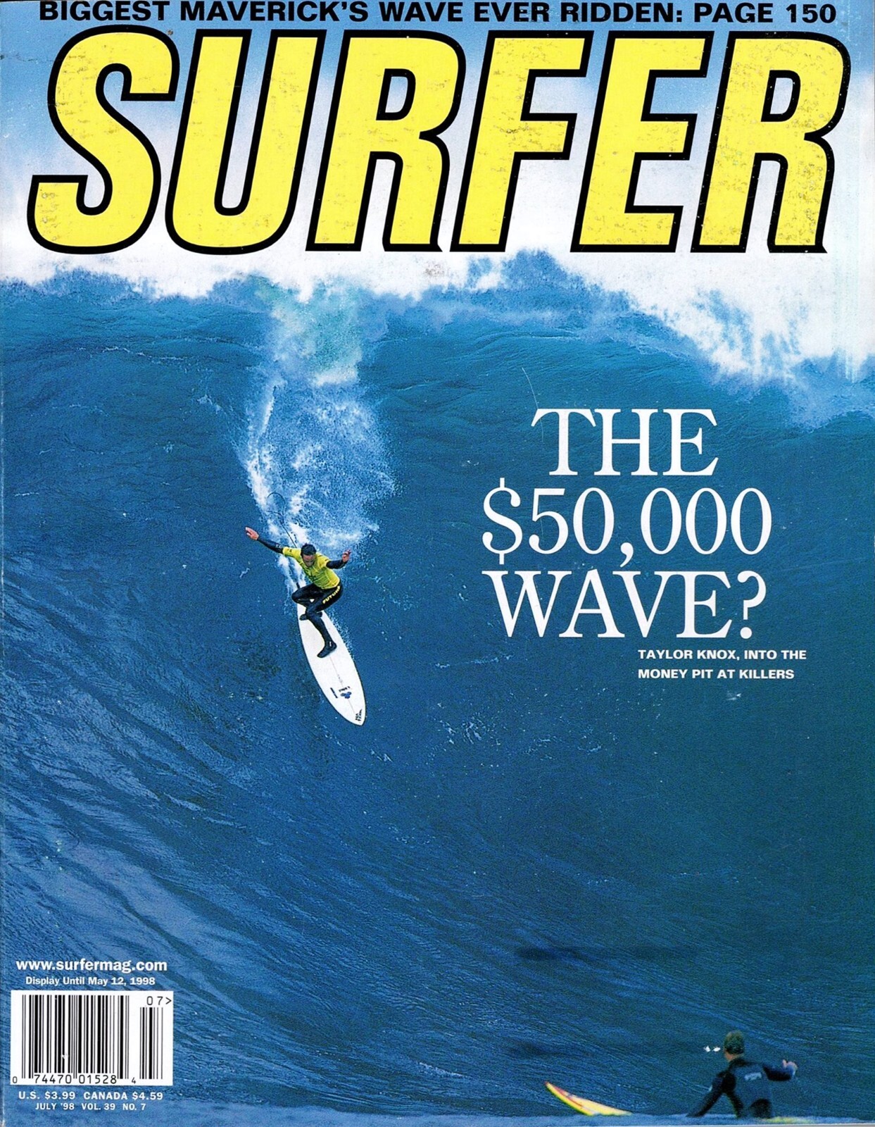 Surfer Magazine / Vol. 39 / No. 07 / July 1998 / Surfing