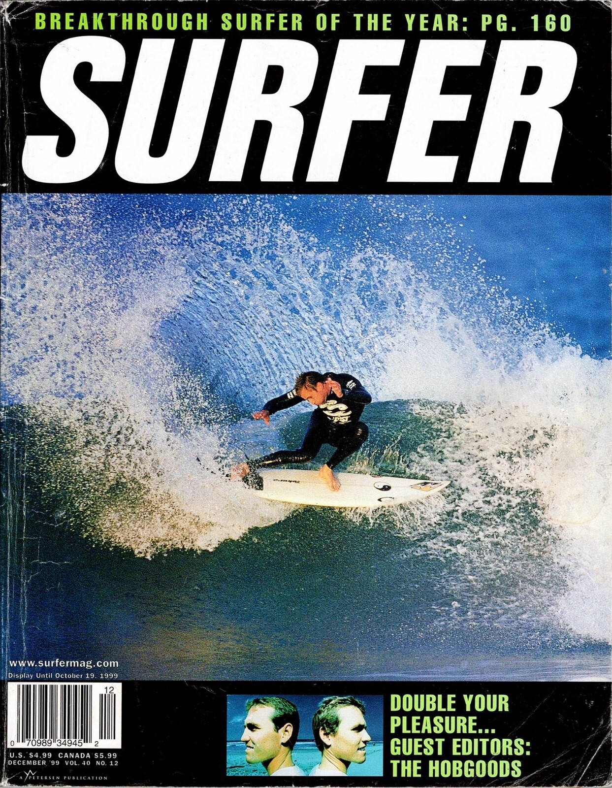 Surfer Magazine / Vol. 40 / No. 12 / December 1999 / Surfing