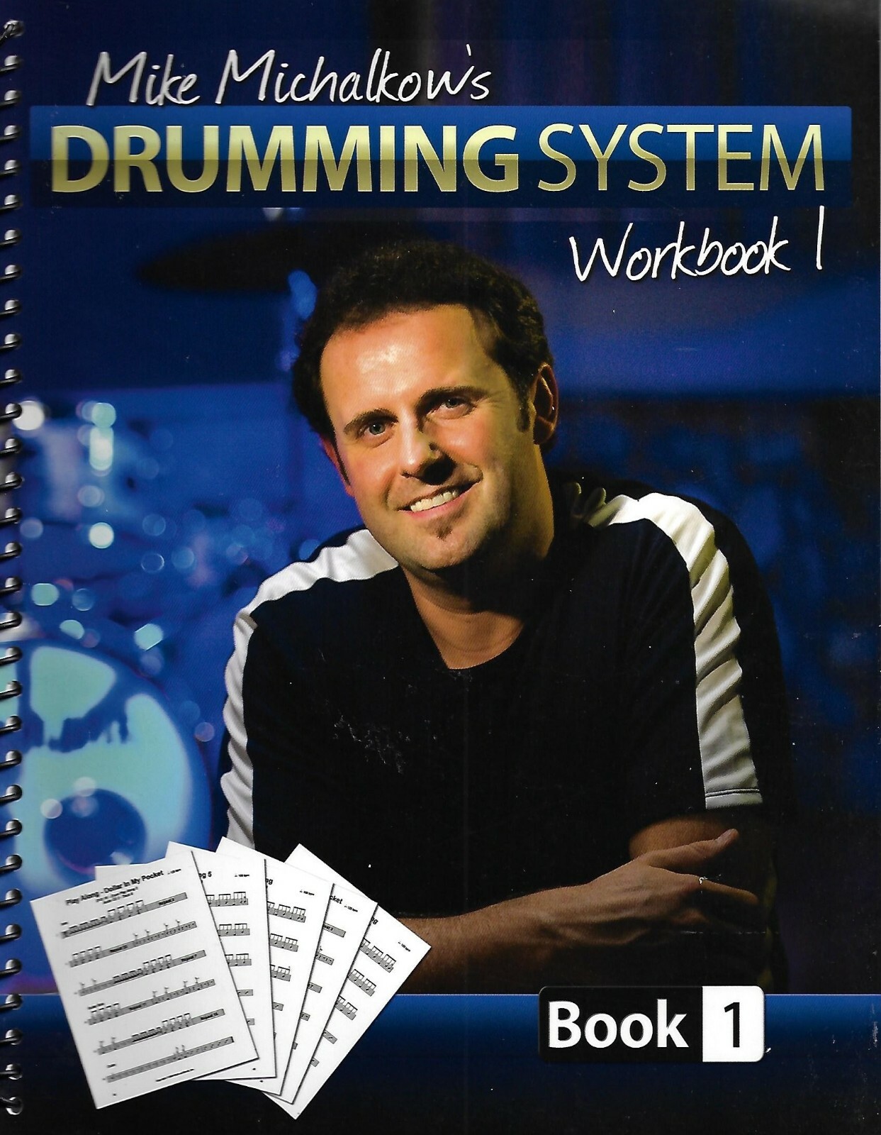 Mike Michalkow's Drumming System (20-DVD, 5-Books, 15-Audio Play-Along CDs)