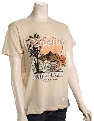 

Футболка Rip Curl Sunset Sessions — Hawaii Natural — новинка, Коричневый