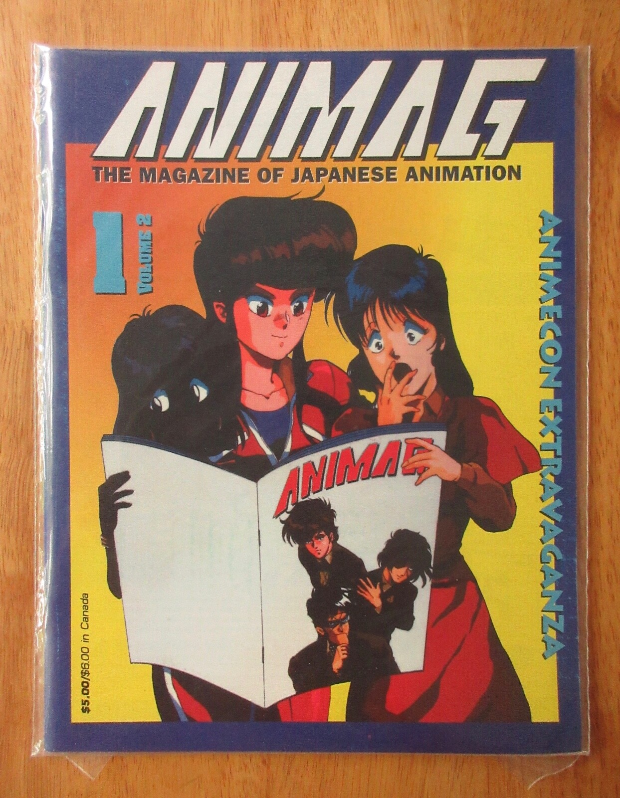 ANIMAG: THE MAGAZINE OF JAPANESE ANIMATION Vol. 2/#1 (1992