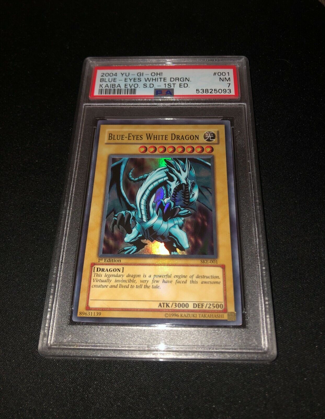 2004 Yu-Gi-Oh! BLUE-EYES WHITE DRAGON 1st Edition SKE-001 2004 Yu-Gi-Oh! BLUE-EYES WHITE DRAGON 1st Edition SKE-001