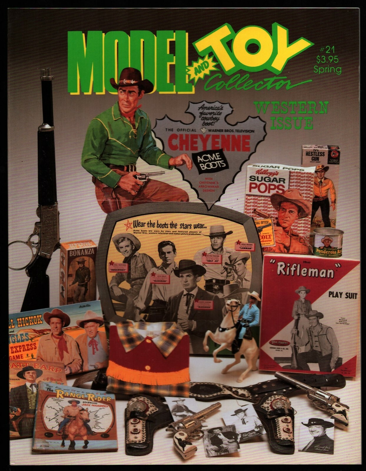Model and Toy Collector #21 Spring 1992 WESTERN Figurines