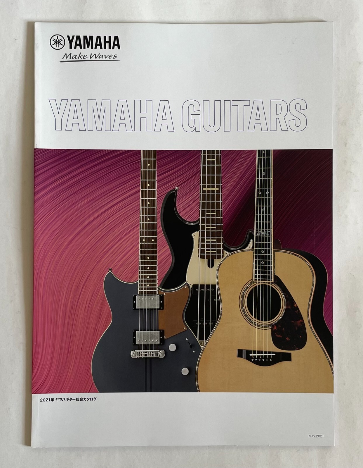 YAMAHA GUITARS 2021 JAPAN CATALOG Acoustic Electric Bass YAMAHA GUITARS 2021 JAPAN CATALOG Acoustic Electric Bass
