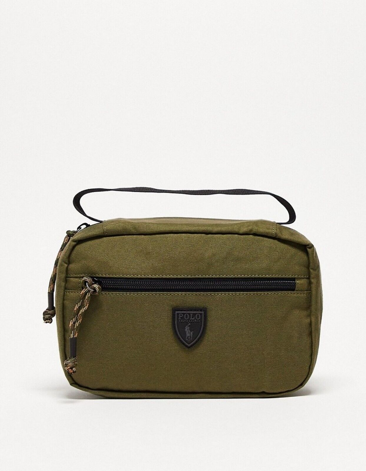 POLO RALPH LAUREN Men's Canvas Hanging Travel Toiletry Case New