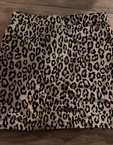 Gymboree Leopard Chic Girls Skirt Size 12 Undershorts