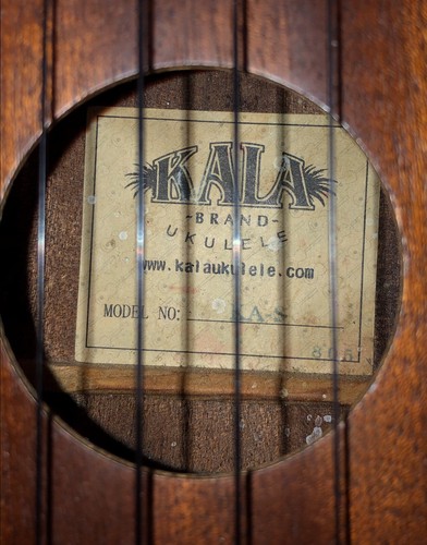 Kala KA-S Soprano Ukulele Satin Mahogany