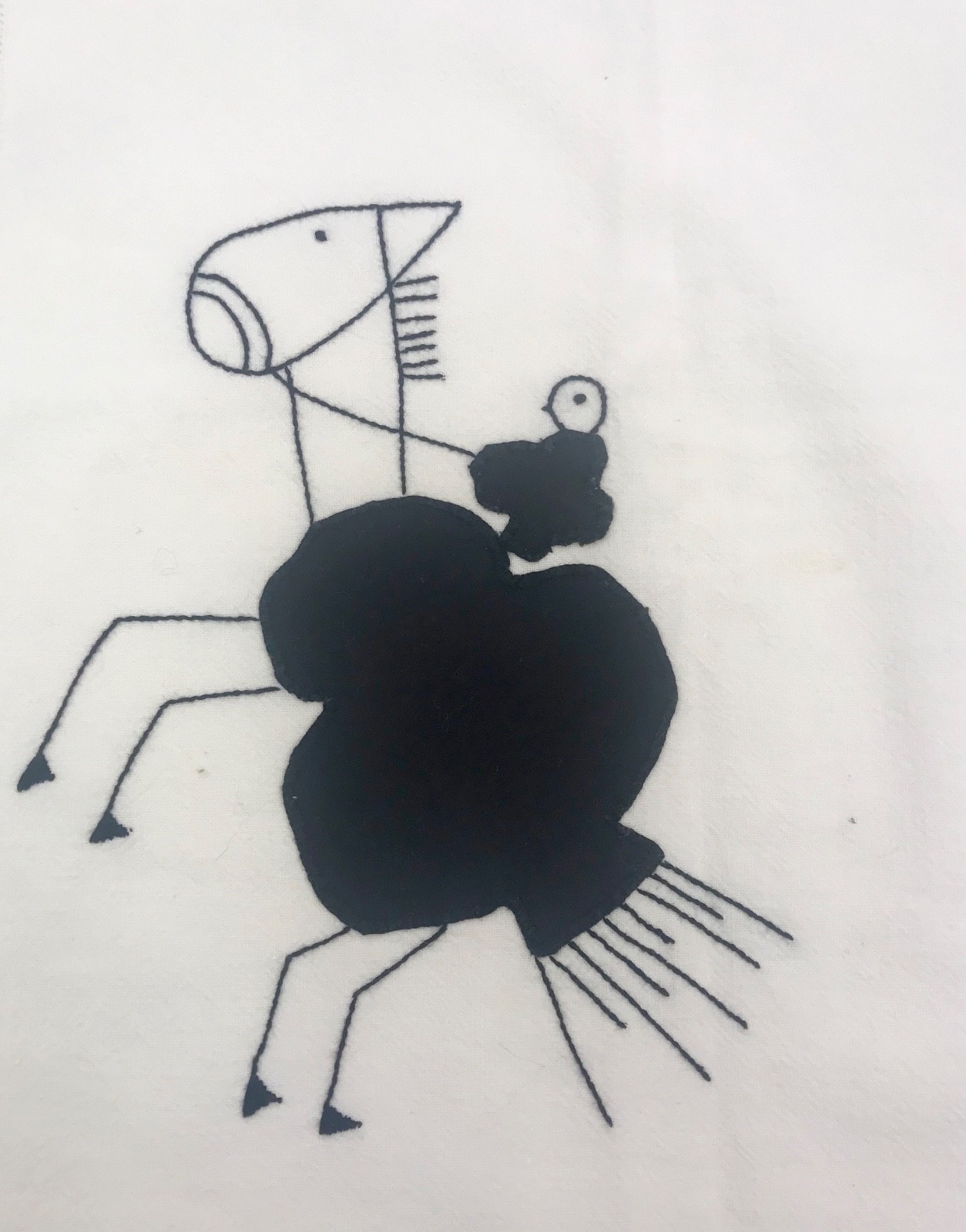 Card Game Table Tablecloth Embroidered Bridge Poker 33 x 33 Retro Design