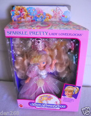4973 RARE NRFB Vintage Mattel Lady Lovely Locks Sparkle
