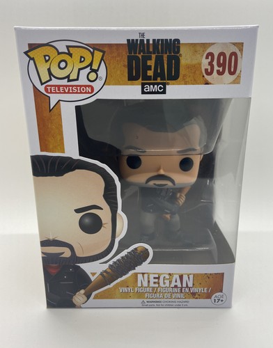 FUNKO POP WALKING DEAD NEGAN WITH LUCILLE FIGURE 390 VAULTED
