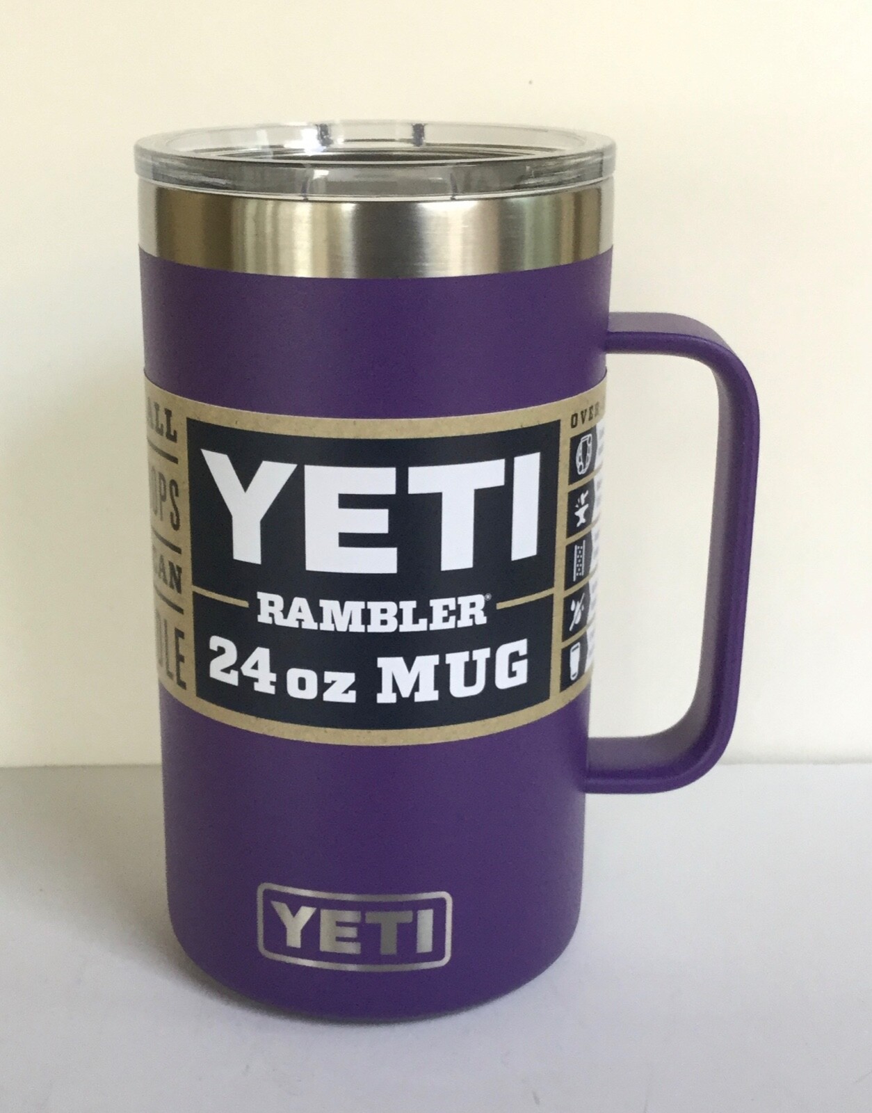 FALL 2019 PEAK PURPLE YETI 24 oz Rambler Mug Tumbler LIMITED FALL 2019 PEAK PURPLE YETI 24 oz Rambler Mug Tumbler LIMITED