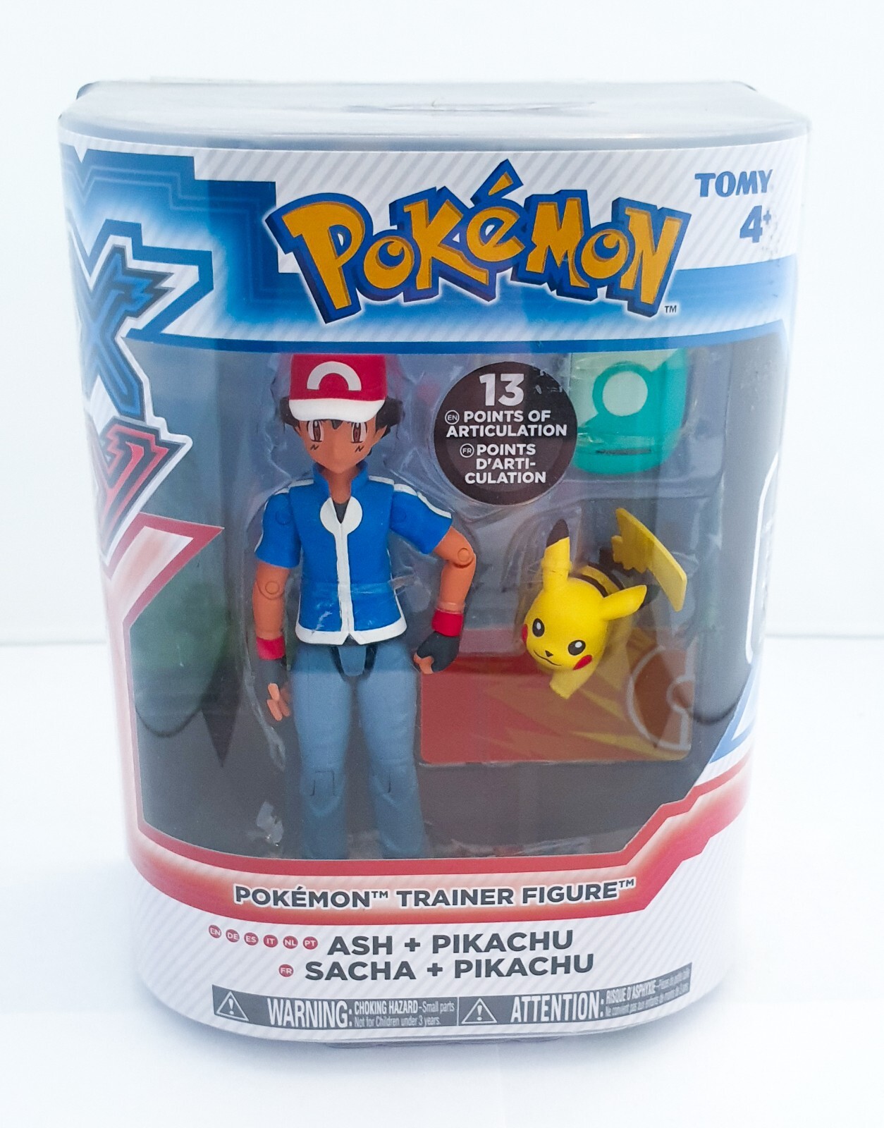 Tomy Pokemon Trainer Figure – Ash + Pikachu Boxed (4+) 13