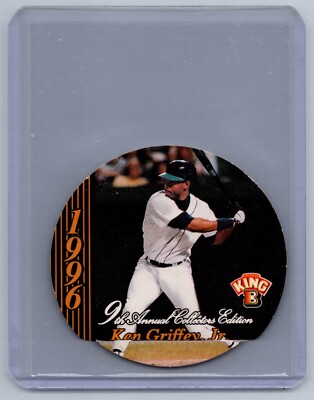 1996 King B Disc Card Ken Griffey Jr #6 9th Annual Collectors Edition