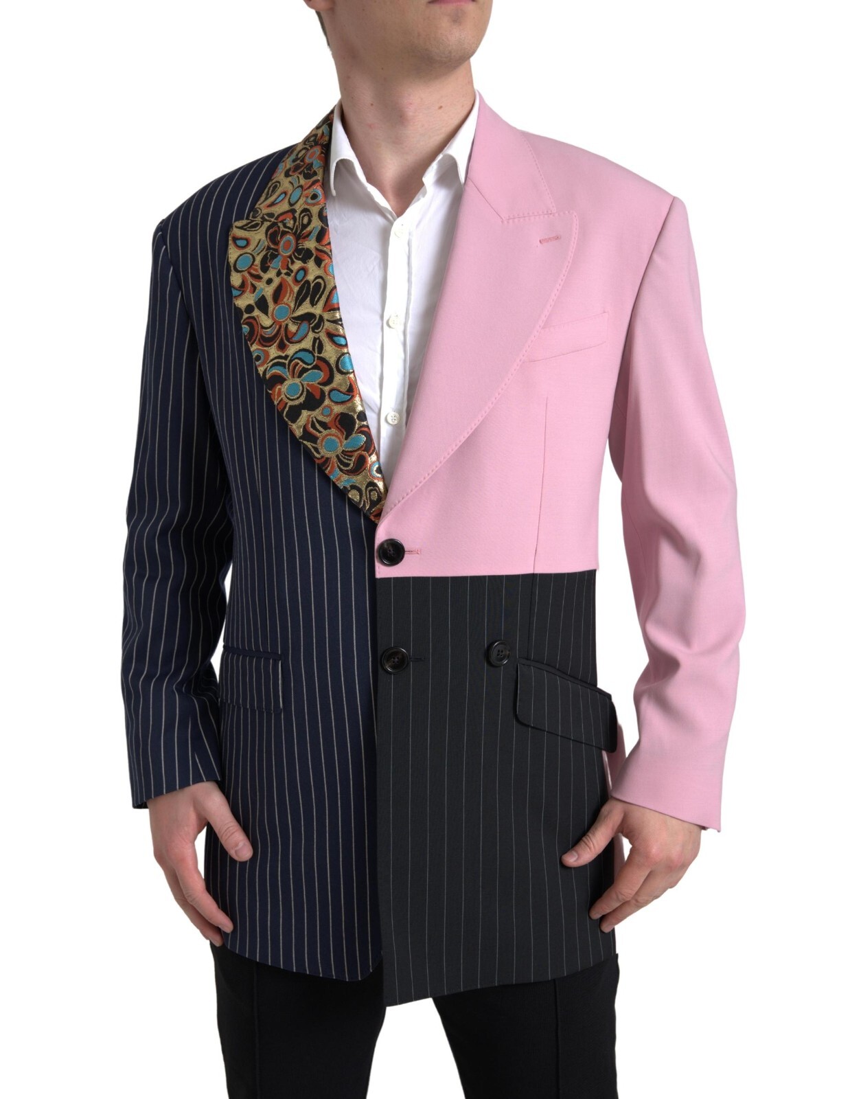 【関税込み】dolce & gabbana 'Dolce' tuxedo blazer Double-breasted faille Turlington tuxedo blazer in White for