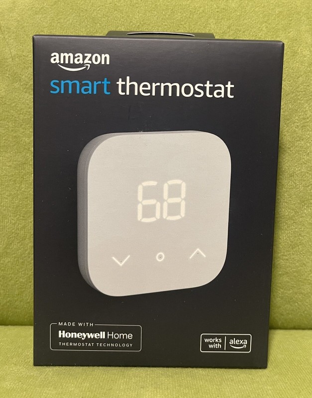 Amazon Smart Thermostat Model S6ED3R White Alexa Sealed! New!!!