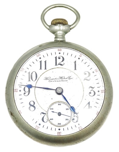 Hampden Watch Co. Wind-up Analog Men's Pocket Watch For Repairs | eBay