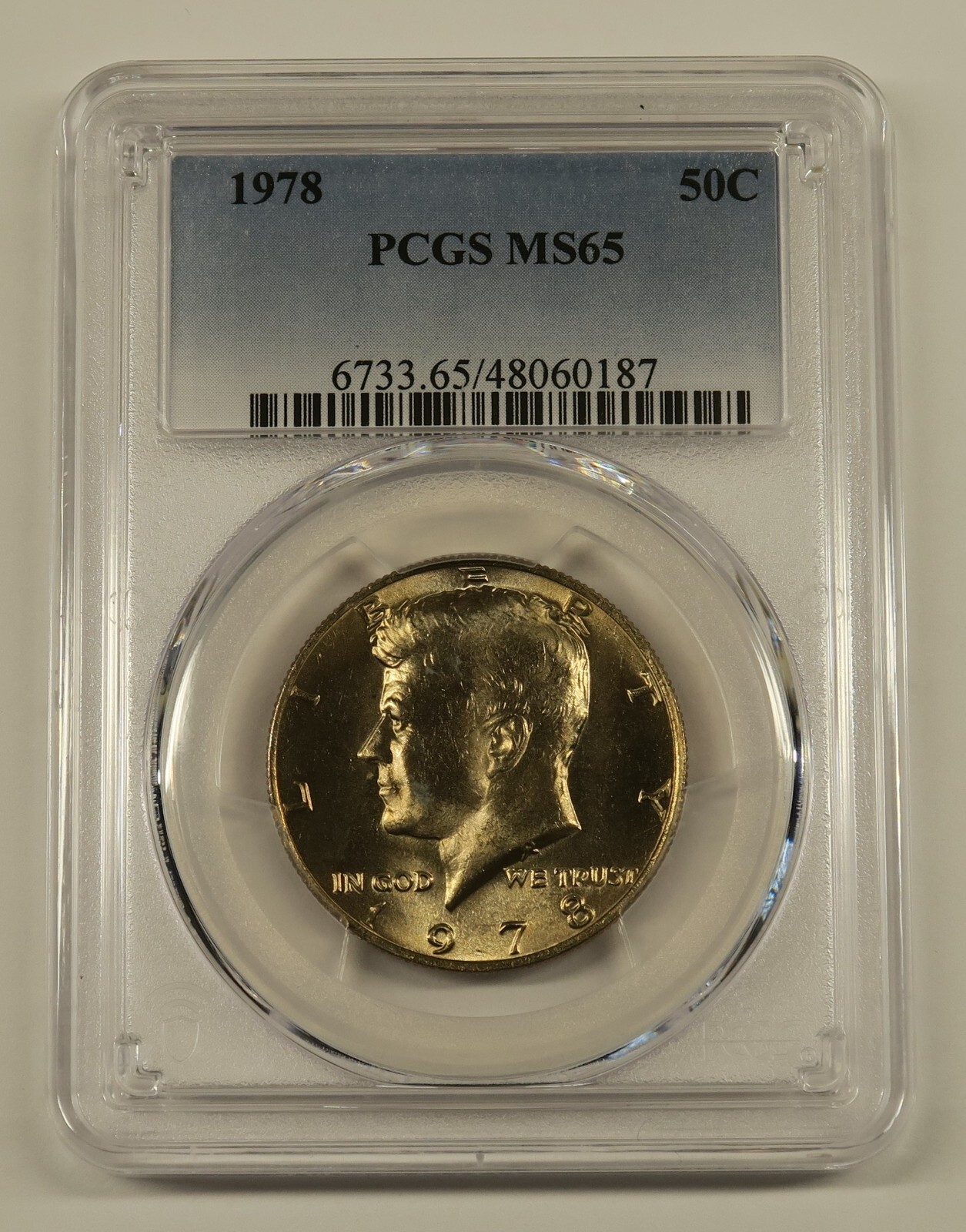 1978 Kennedy Half Dollar PCGS MS65, Light Golden Toning | eBay