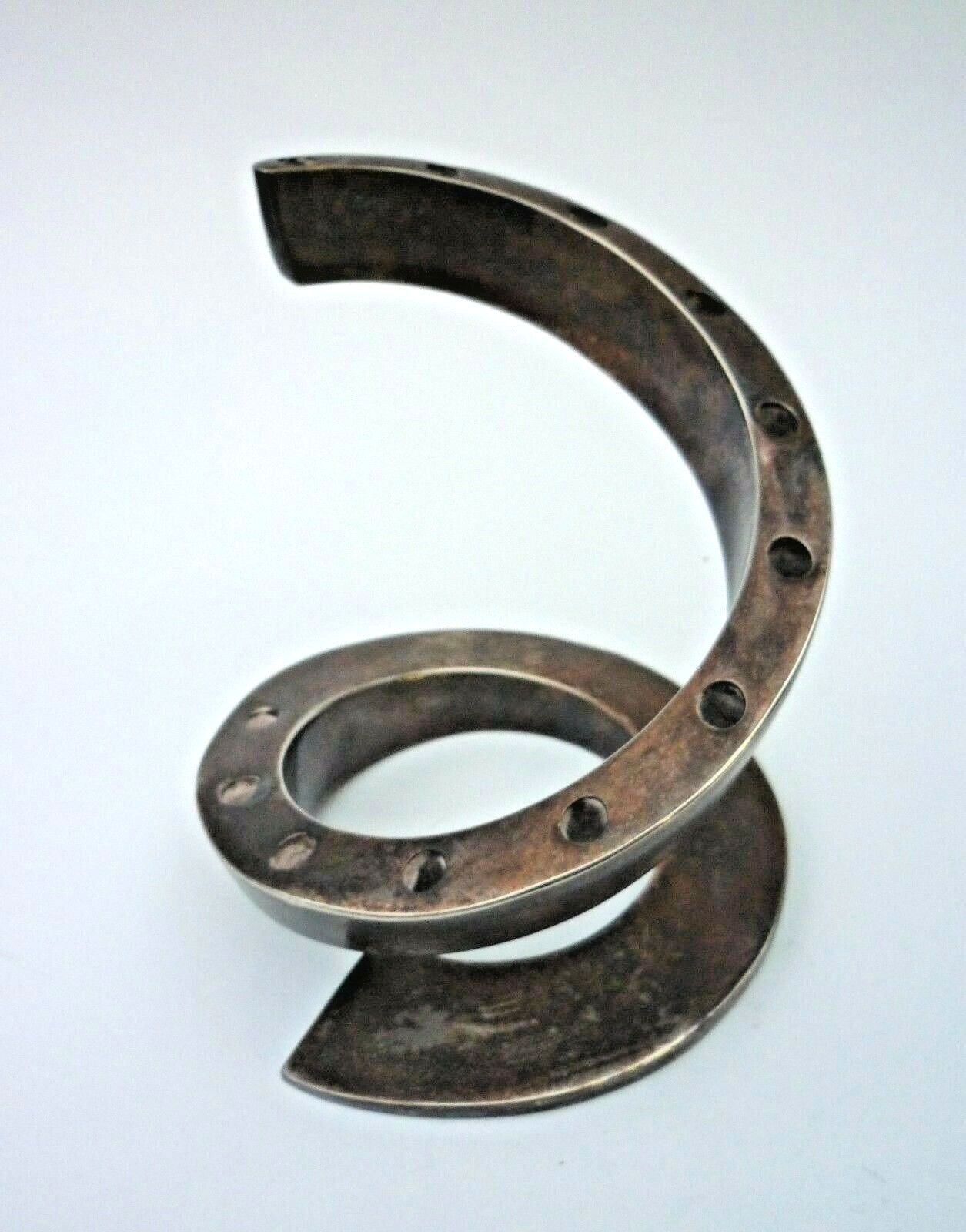 Vintage MCM Dansk Designs France BV Silver Plate Spiral