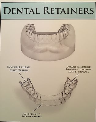 Premium Dental Retainer ~Custom Fitted ~Made by USA Dental Lab