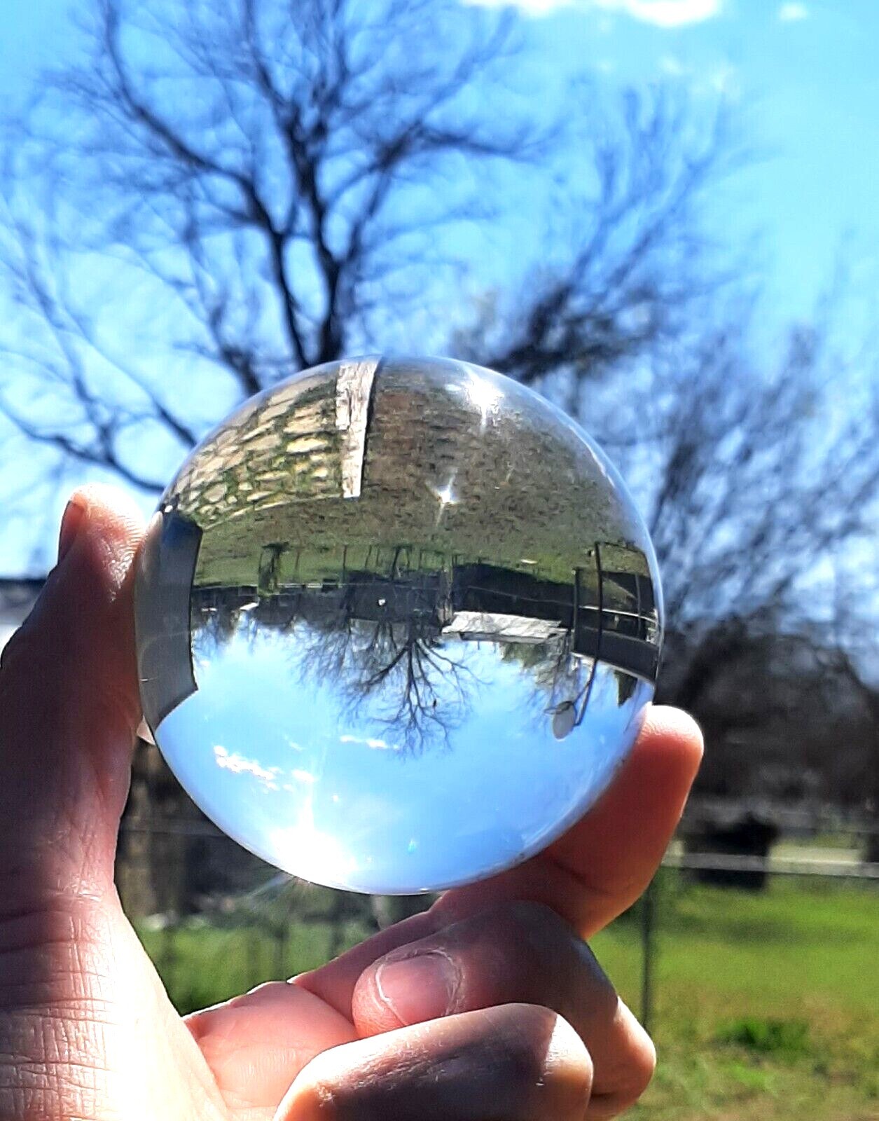 Clear Acrylic Contact Juggling Balls/65mm,68mm,70mm,76mm,90mm,100mm,120mm/7Sizes