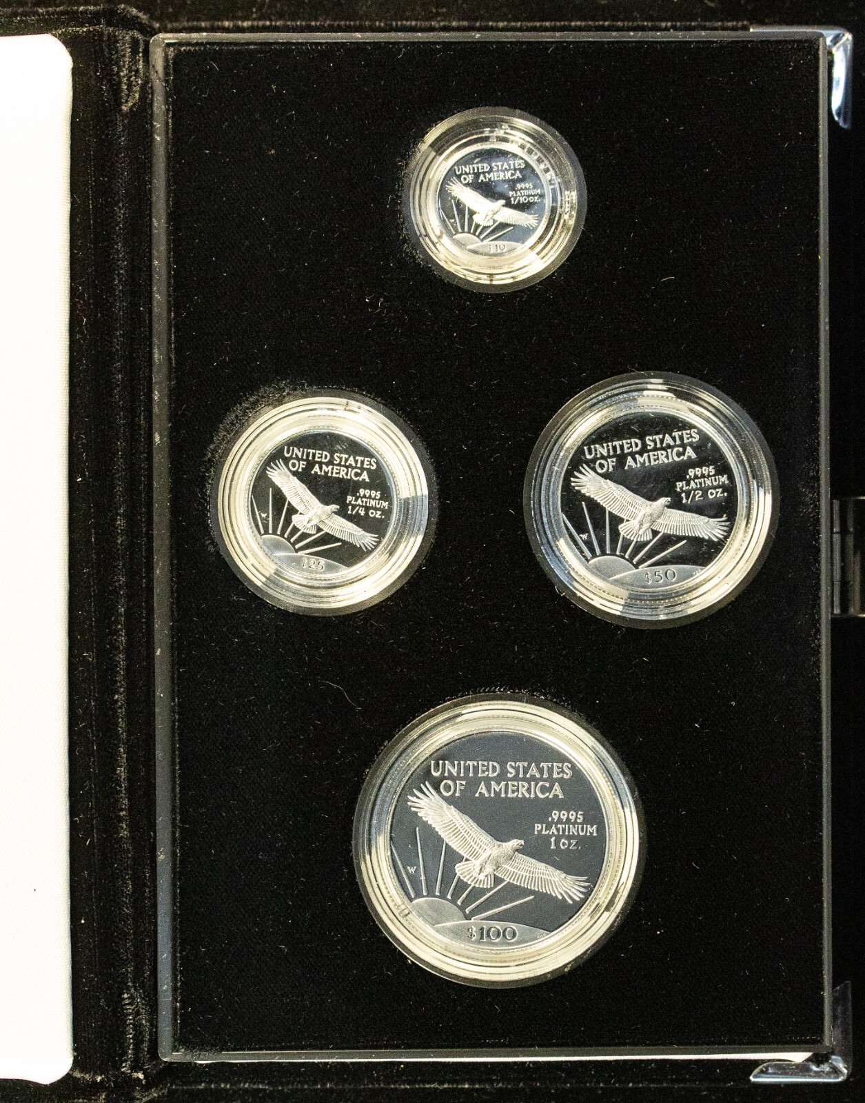 1997 American Eagle Proof Platinum Four Coin Set | eBay