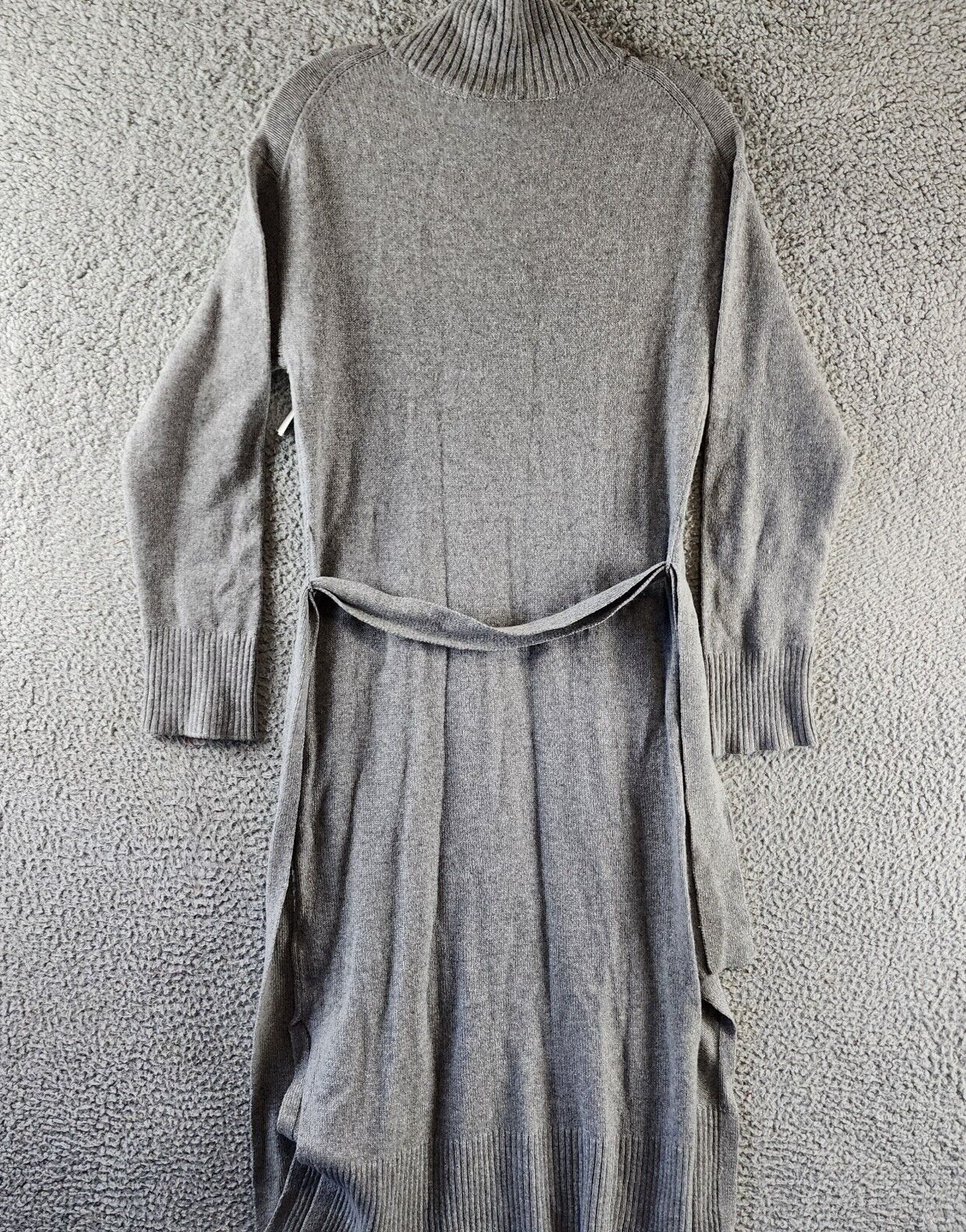 Rails Belted Mila Belted Merino Wool Blend Sweater Dress Women's S Heather Grey~ - Picture 11 of 13