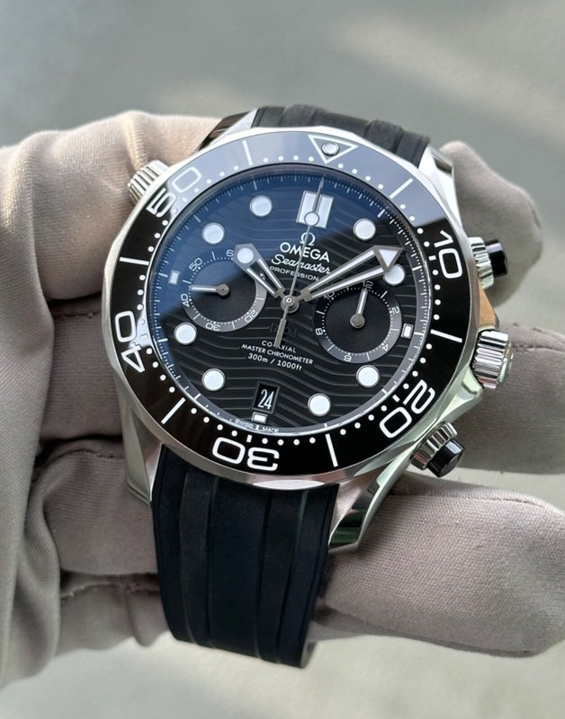 Omega Seamaster Diver 300M Chronograph 44mm 210.32.44.51.01.001 w/ Box +