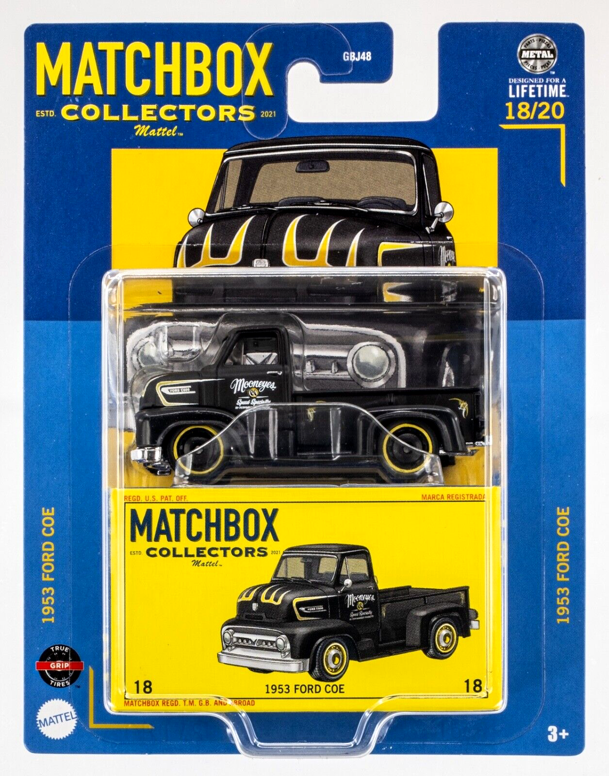 マッチボックス　ムーンアイズ　1953 FORD COE MATCHBOX 1953 Ford COE Mooneyes | eBay