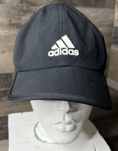 Adidas Climalite Climacool Black Strapback Cap Lightweight