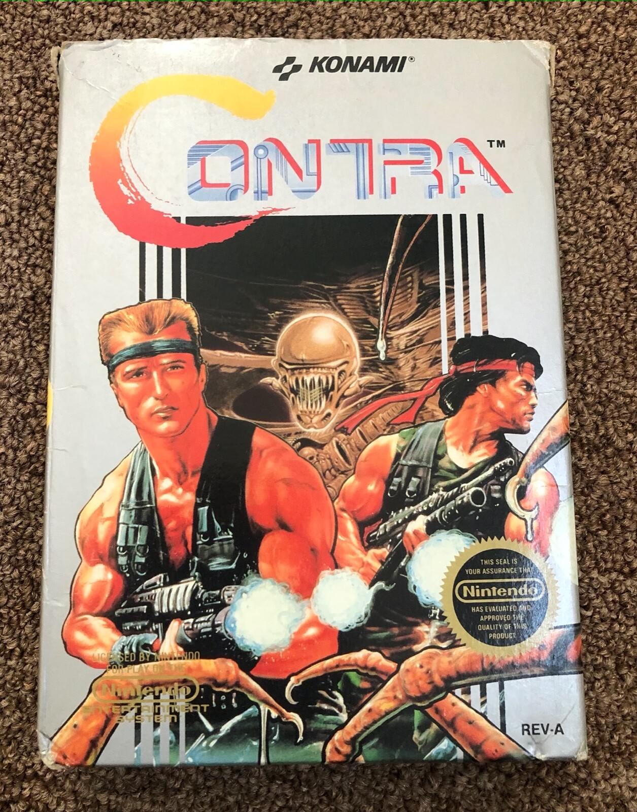 NES Contra Game Tested Working Cart Authentic Konami | eBay NES Contra Game Tested Working Cart Authentic Konami | eBay