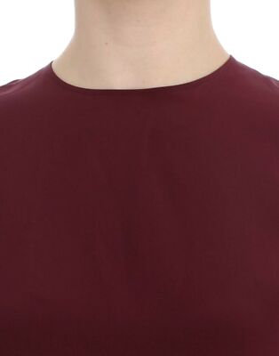 Pre-owned Dolce & Gabbana Enchanted Sicilian Silk Top In See Description