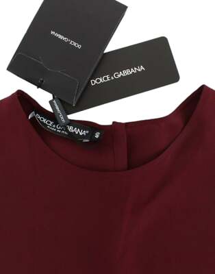 Pre-owned Dolce & Gabbana Enchanted Sicilian Silk Top In See Description