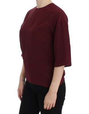 Pre-owned Dolce & Gabbana Enchanted Sicilian Silk Top In See Description