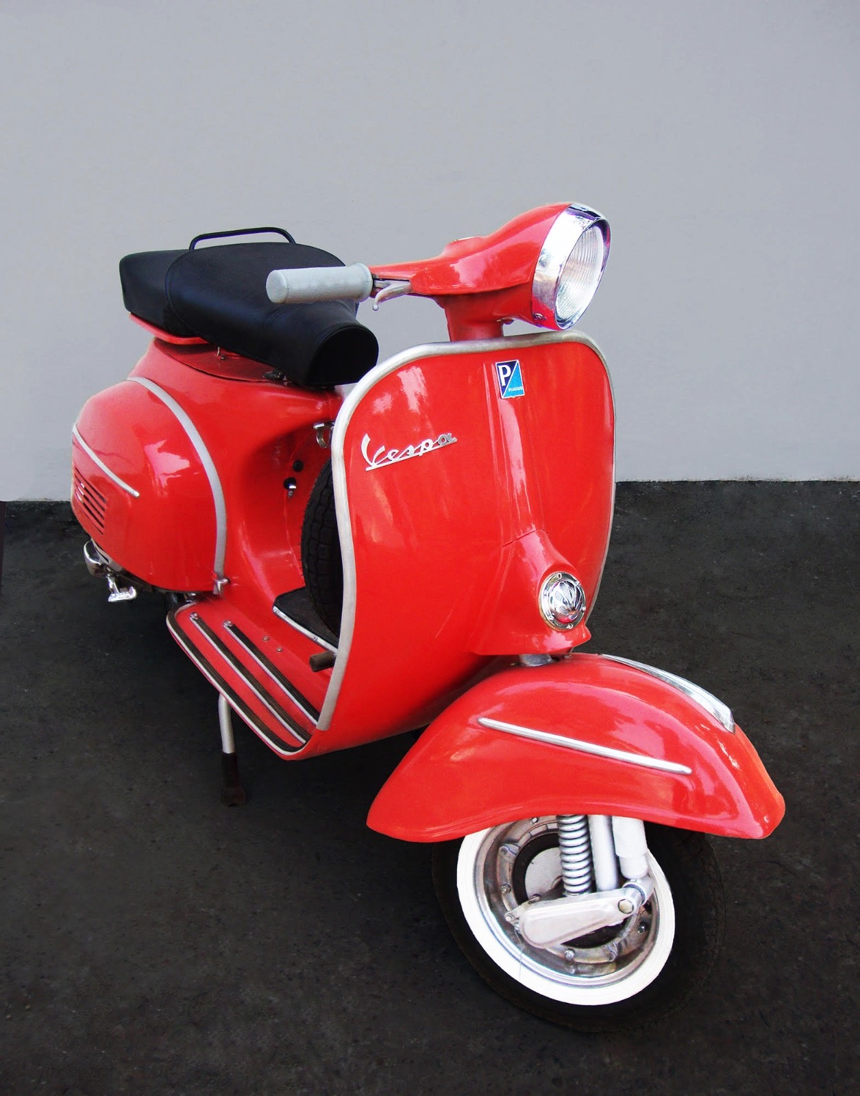 1966 Piaggio Classic Vespa Motor Scooter Restored 150cc Vintage