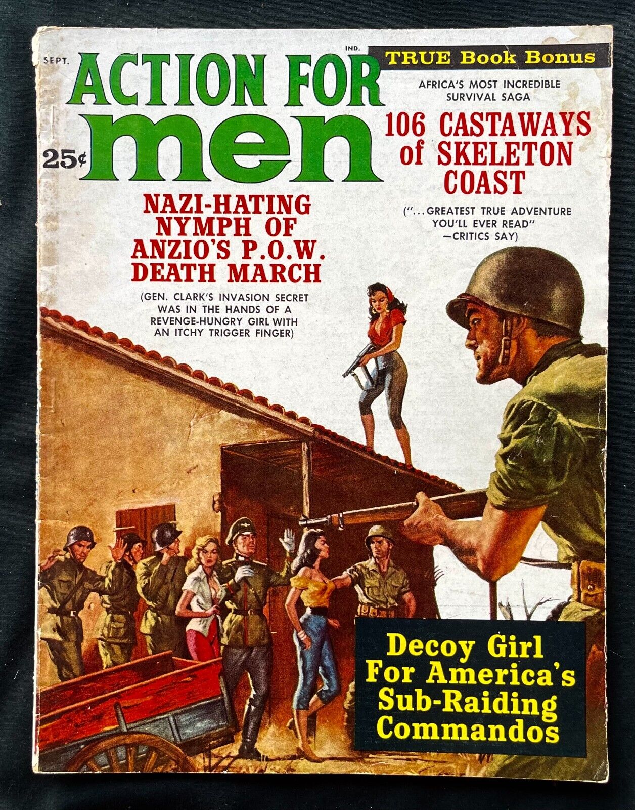 ACTION FOR MEN 1962 Vintage PULP MAGAZINE Men's Adventures Magazine Vol 6 No 4 | eBay ACTION FOR MEN 1962 Vintage PULP MAGAZINE Men's Adventures Magazine Vol 6 No 4 | eBay