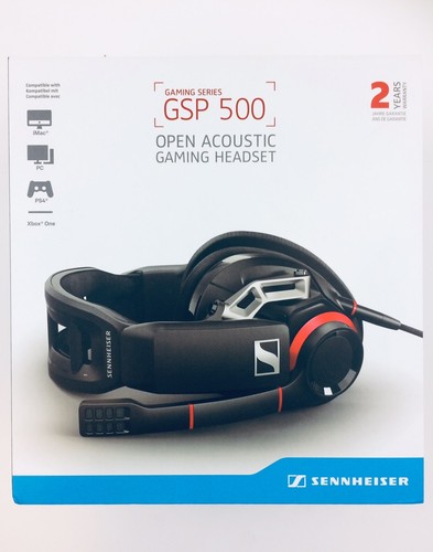 Sennheiser Open Acoustic Gaming Headset - Black