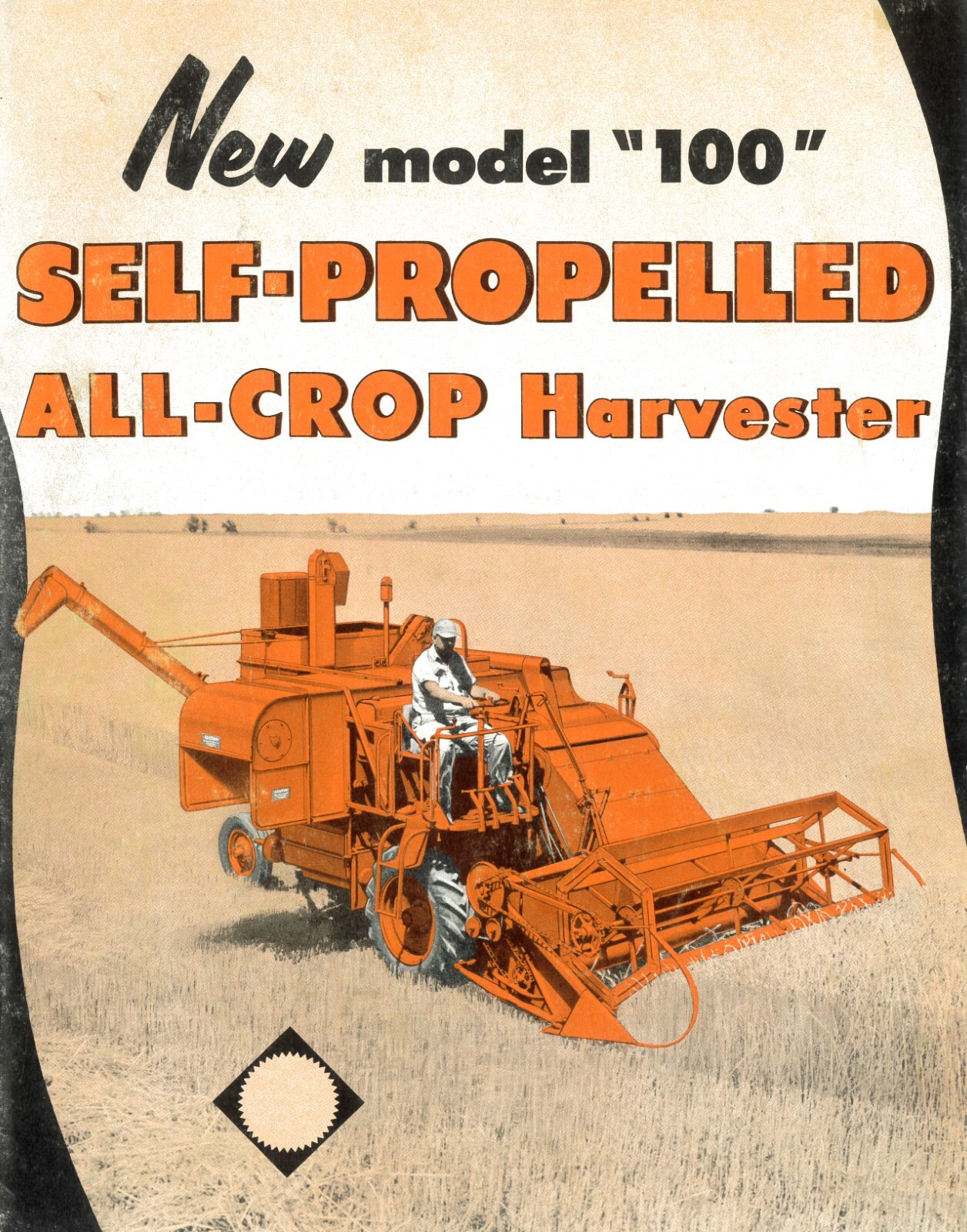 (フランクリンミント Allis Chalmers コンバイン　ブリキ フランクリンミント Allis Chalmers コンバイン ブリキ