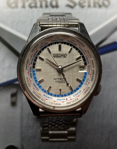 レア SEIKO 6217-7010 ワールドタイム ASIAN GAMES セイコーワールドタイム アジアンゲーム 1966年製 Ref.6217-7010