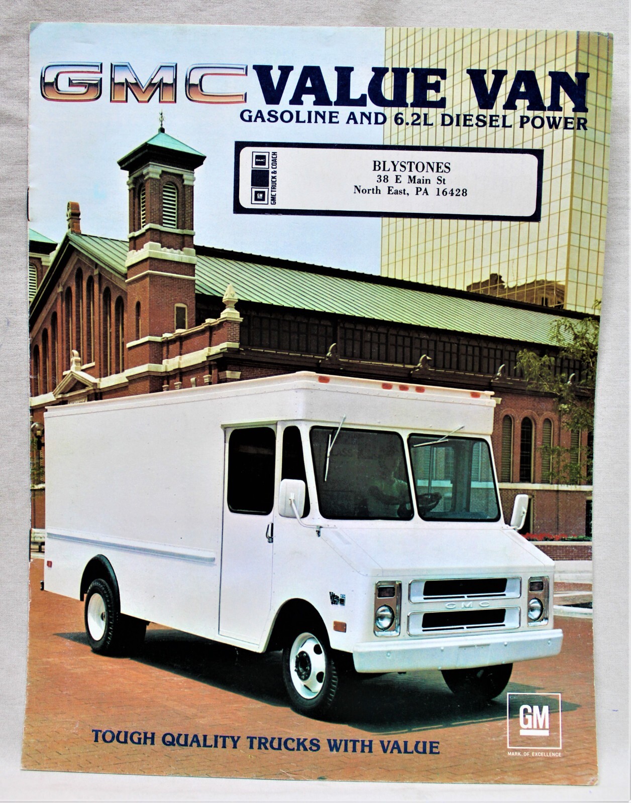 TCC年鑑 4冊 / 1990 / 1991 / 1992 / 1995 大型本 GMC VALUE VAN ADVERTISING SALES BROCHURE GUIDE 1983 VINTAGE