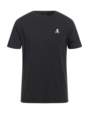 Philipp Plein Skull and Crossbones Logo Underwear T-Shirt