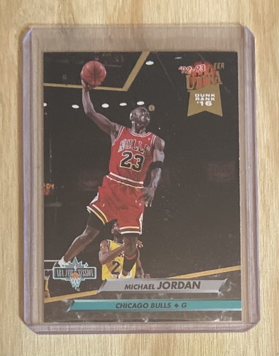 ＠NBA シカゴブルズ スケジュールカード (92/93) Amazon.com: 1992-93 Fleer Ultra #216 Michael Jordan PSA 8