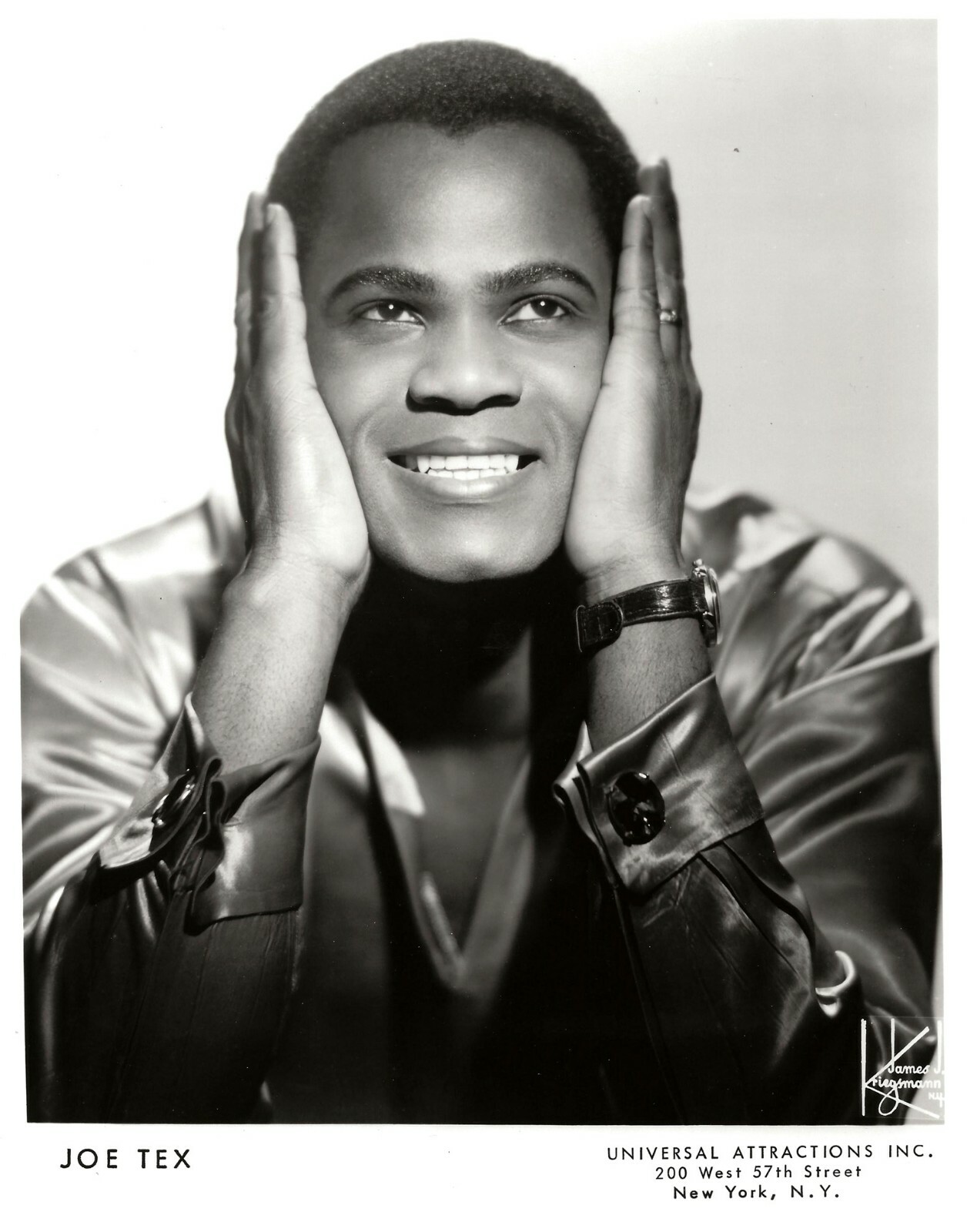 JOE TEX -“HOD WHAT YOU’VE GOT” SIGNED AUTOGRAPH RECORDING AGREEMENT-1965