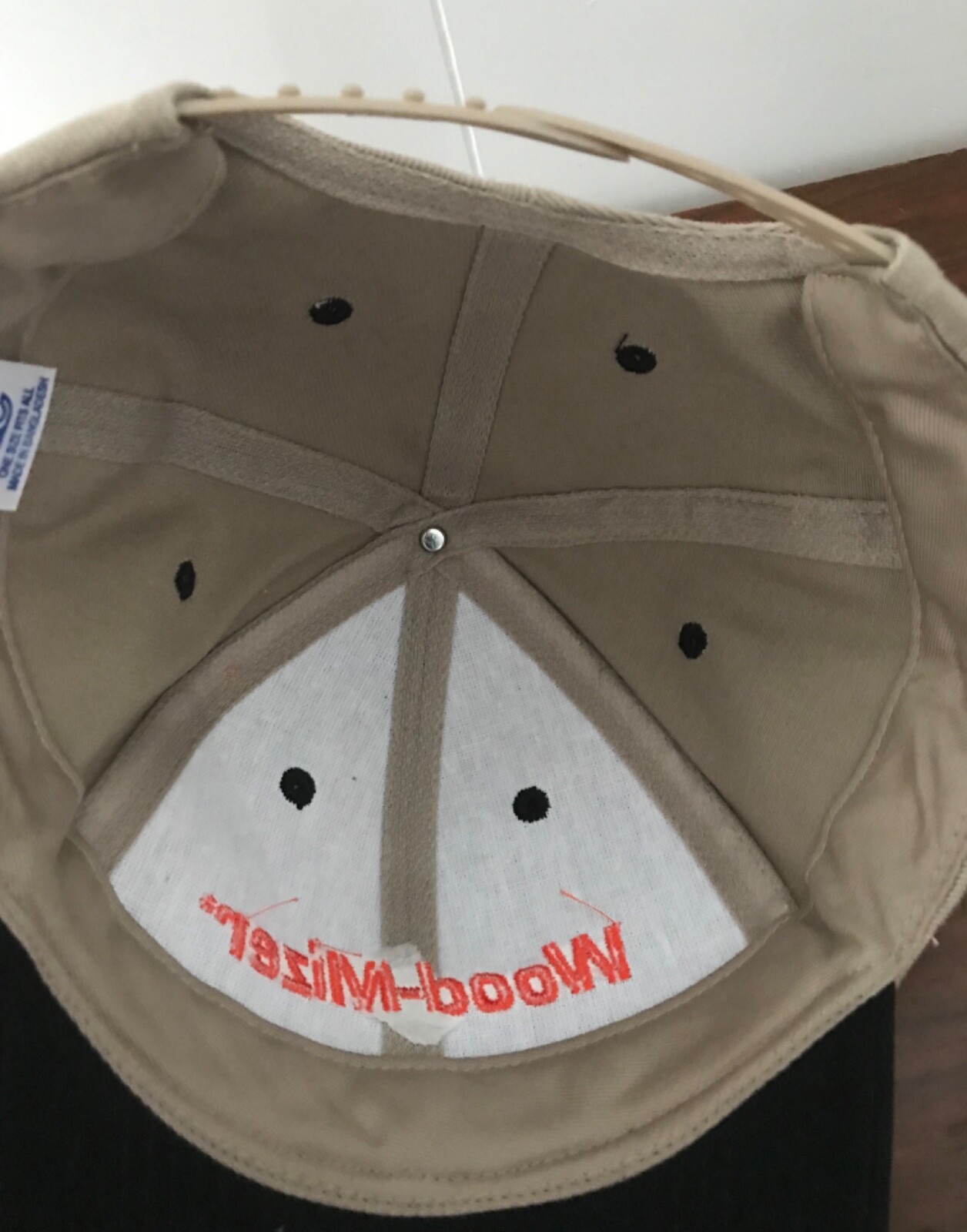 WOOD-MIZER BASEBALL CAPHAT BLAC BEIGE LOGGER SAWMILL SAWYER LUMBER WOOD NEW