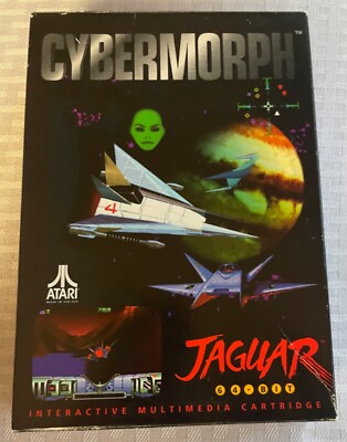 Cybermorph (Atari Jaguar) 1993 - CIB Good Working Condition! 
