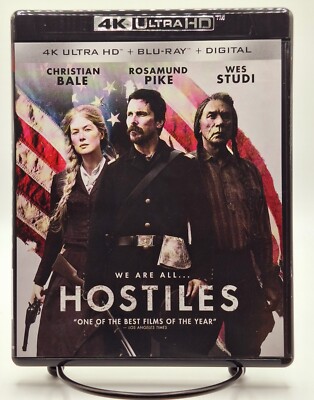 We Are All Hostiles ('17), 2019, 4K UHD, Blu-ray, Valid Digital, Christian Bale